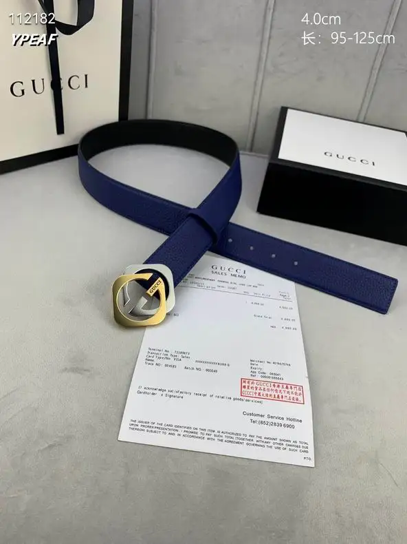 Gucci Belt 40mmX95-125cm 8L42